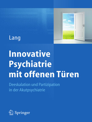 cover image of Innovative Psychiatrie mit offenen Türen